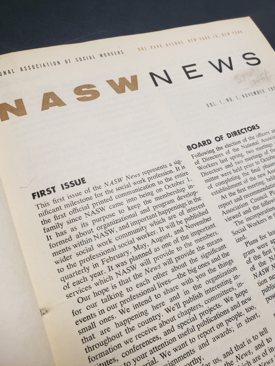 NASWNewsFirstIssue