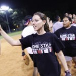 Lone Star Veterans Association members have a softball team. Photo courtesy of Houston Chronicle.