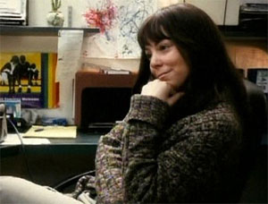 Mariah Carey portrays social worker "Mrs. Weiss" in "Precious. Photo courtesy of BET Television.