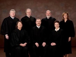 The Kansas Supreme Court. Photo courtesy of the Wisconsin Gazette.