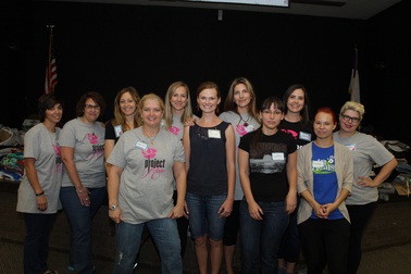 Arizona State University social worker students and staff who work with Project Rose. Photo courtesy of the university.