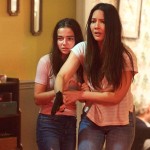 Olivia Munn (right) portrays the distressed mother of Ashley (Taegen Burns). Photo courtesy of Lionsgate.
